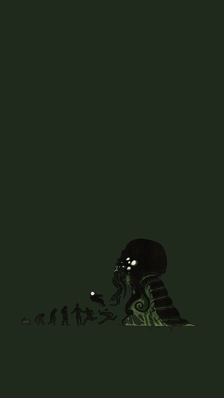 Cthulhu. Phone background, Cthulhu