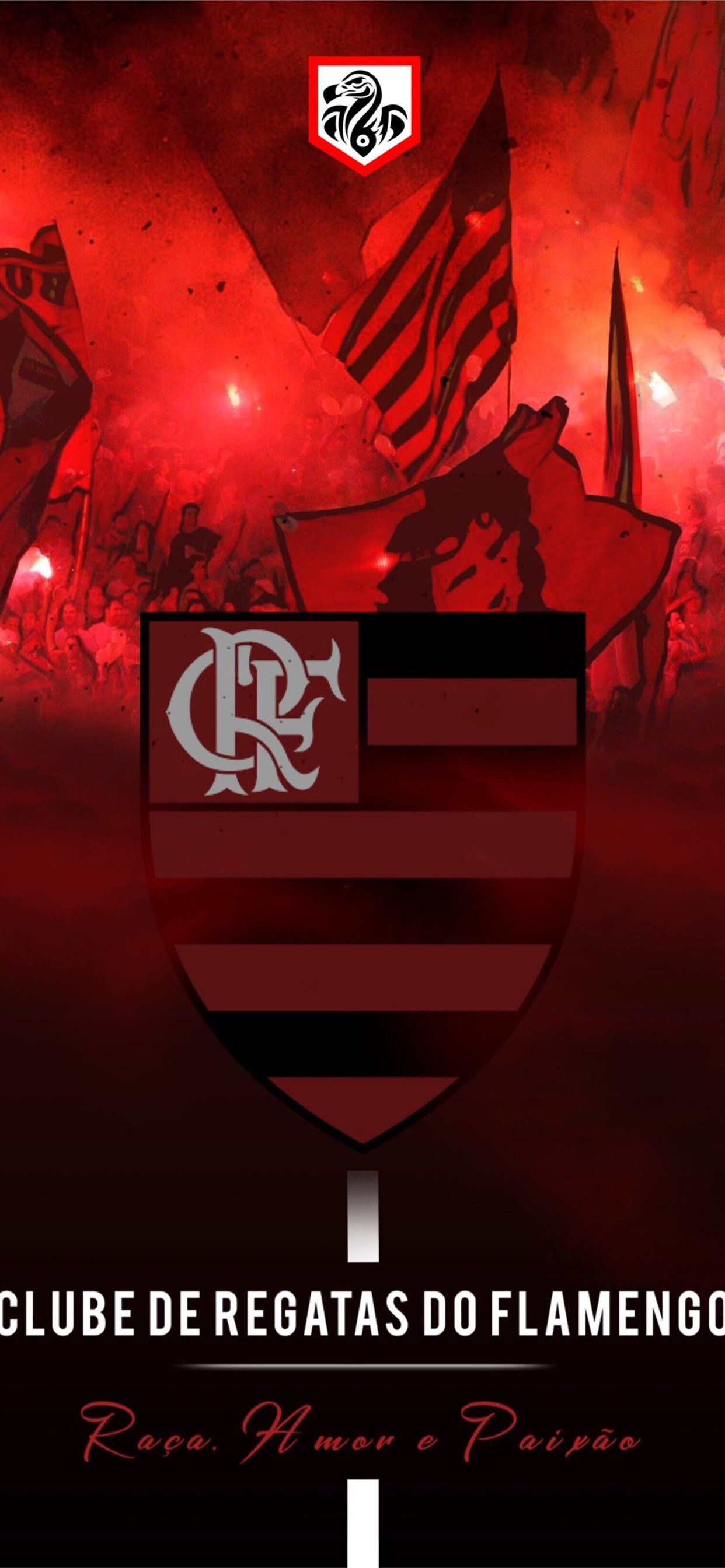 Flamengo 2020 Cave iPhone Wallpaper