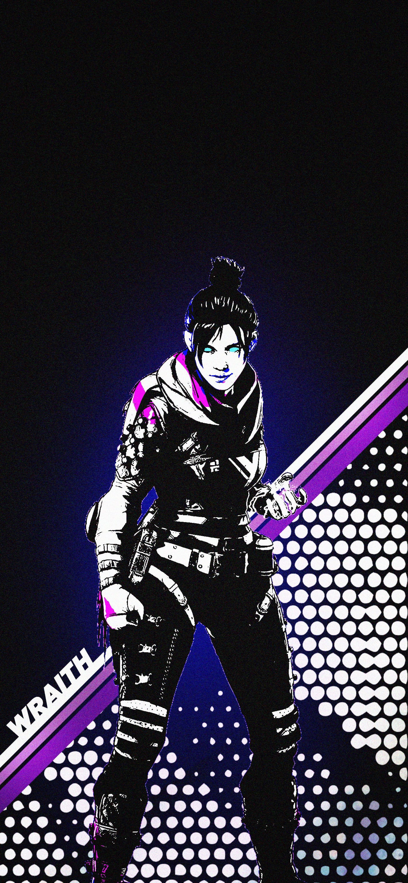 A Wraith iPhone Wallpaper as requested