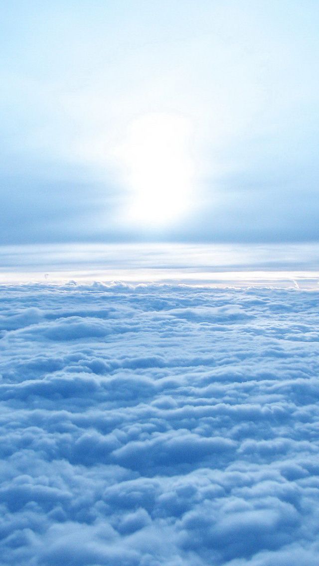 Above blue sky #iPhone s #wallpaper