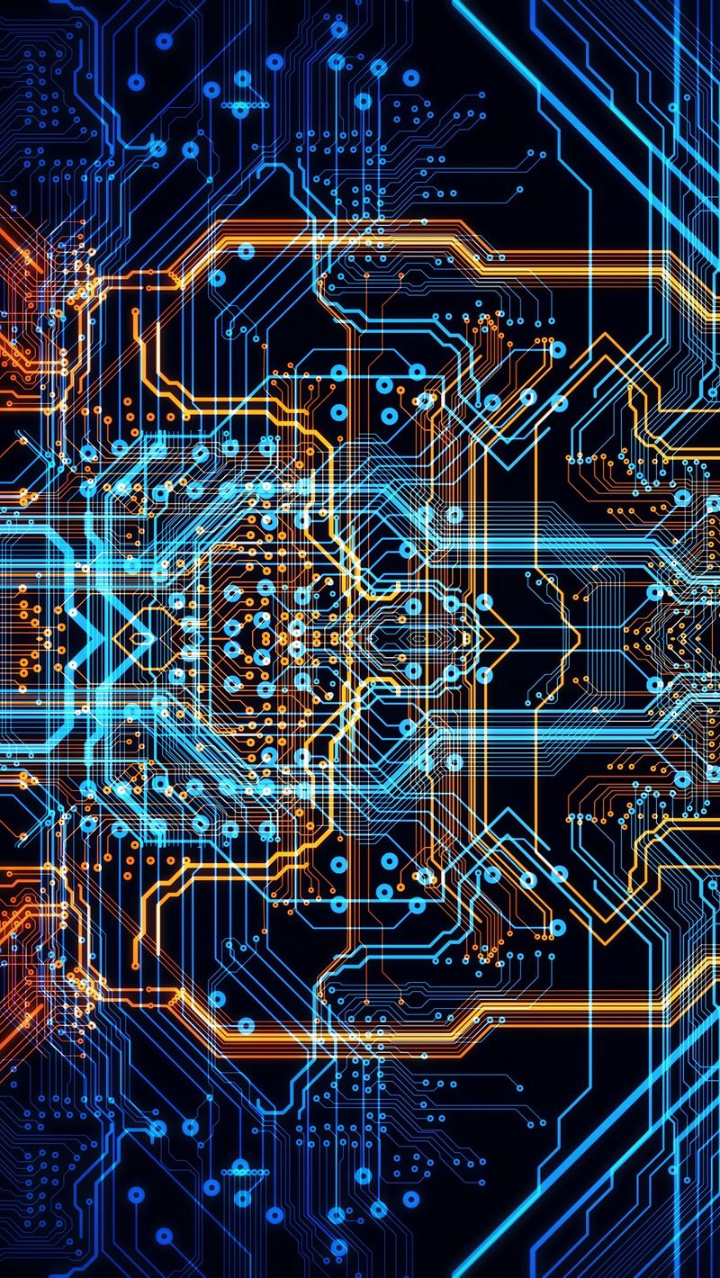 Download wallpaper 800x1420 circuit