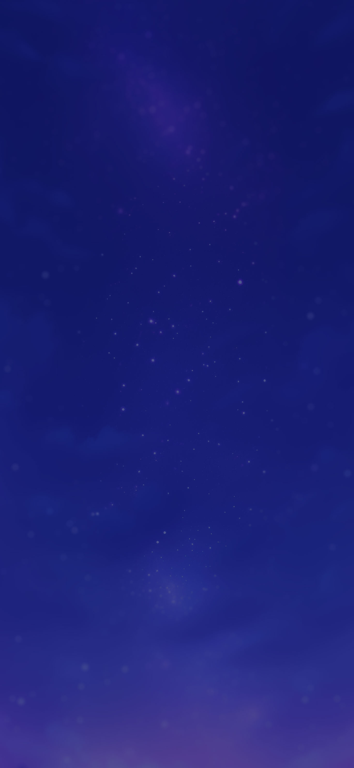Endless Blue Starry Sky Wallpaper