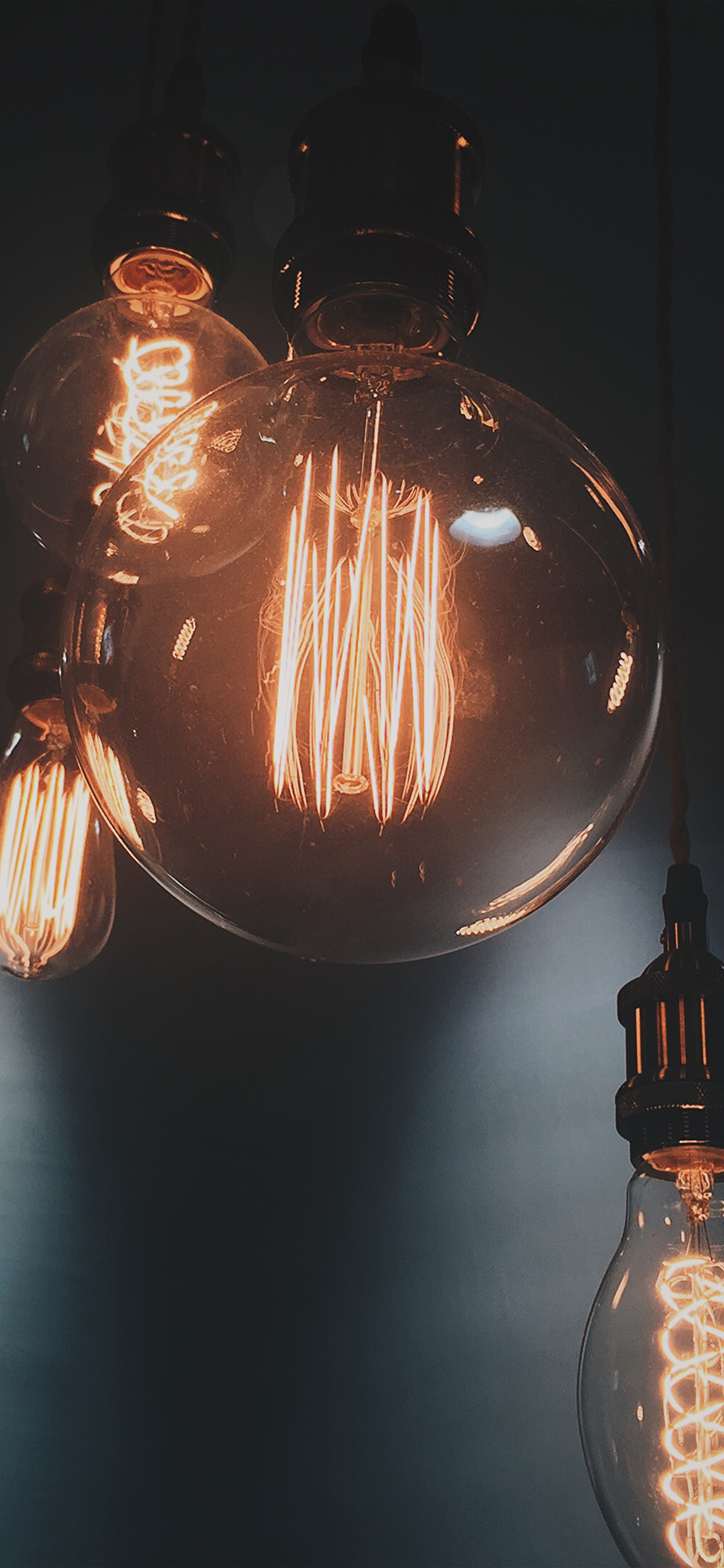 Light Bulb Night Interior Nature