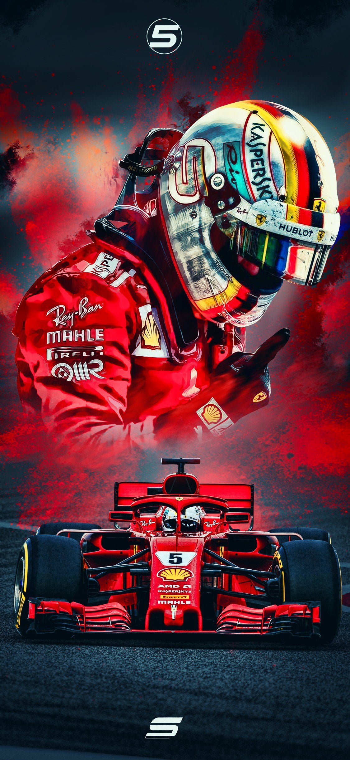 Vettel wallpaper, r