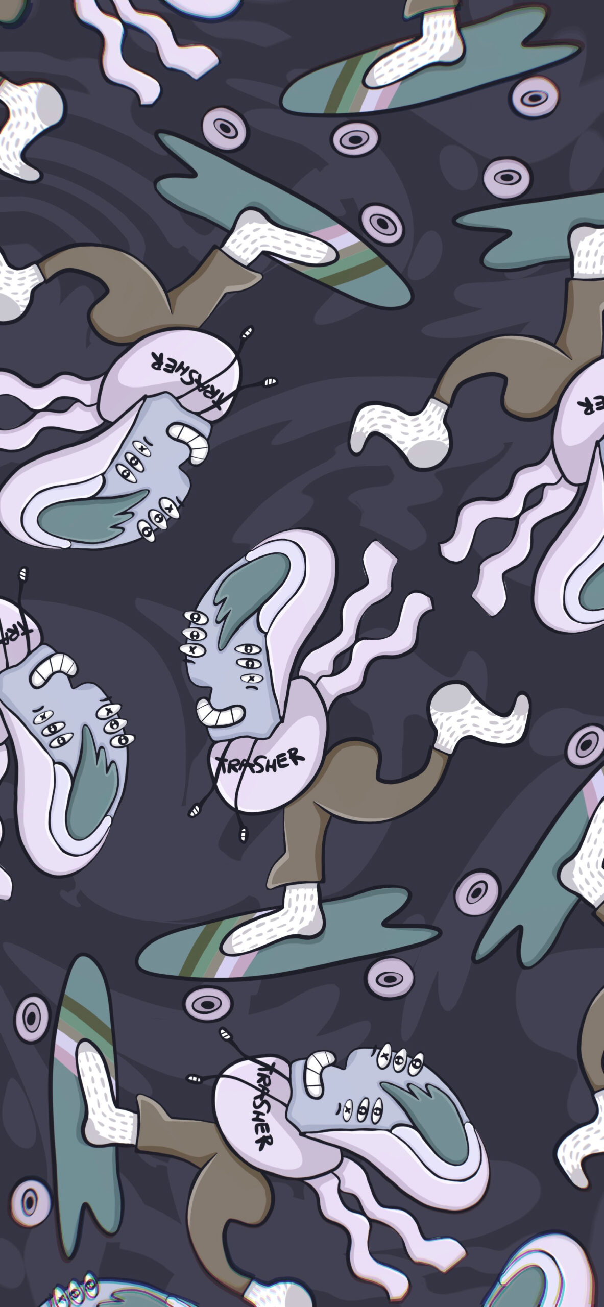 Aesthetic Skate Wallpaper iPhone