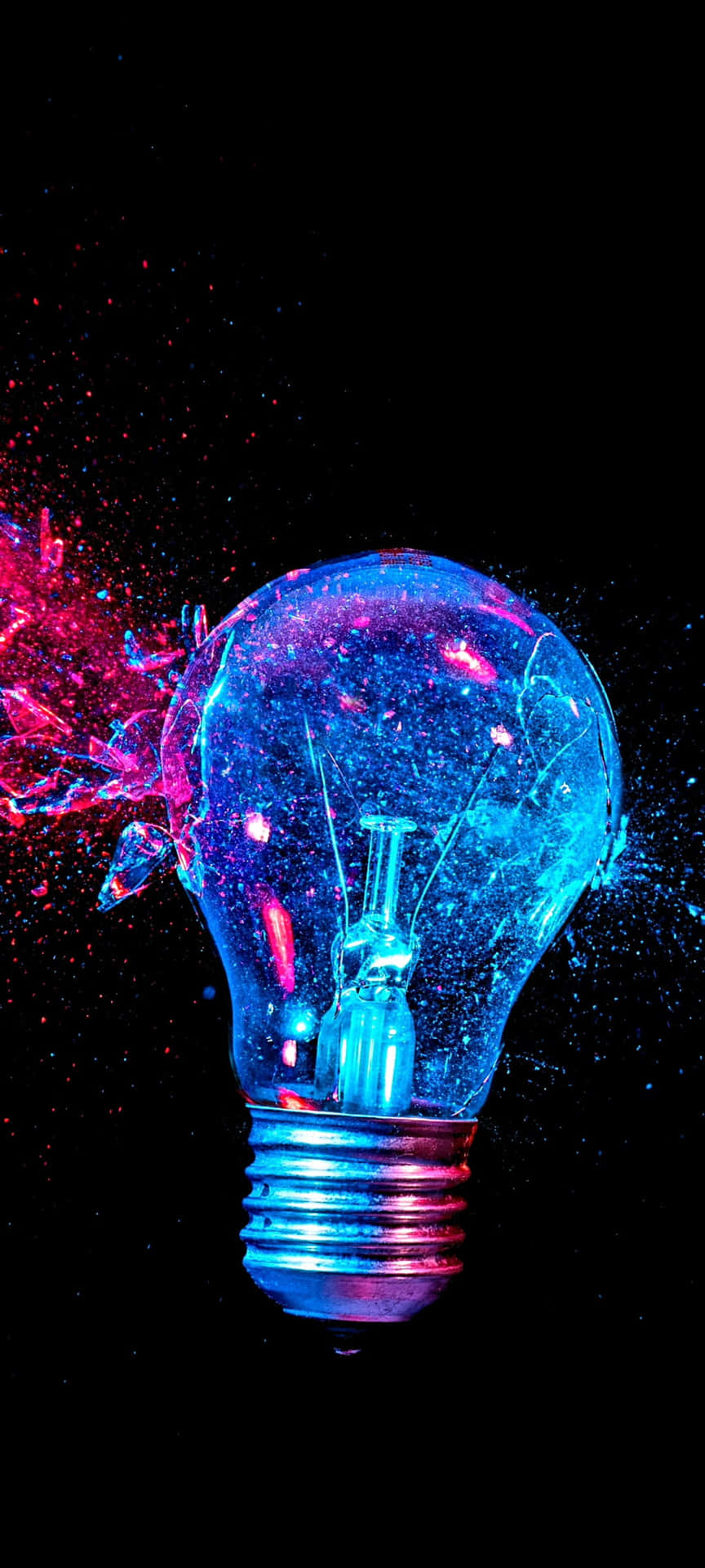 Light Bulb Background. Wallpaper