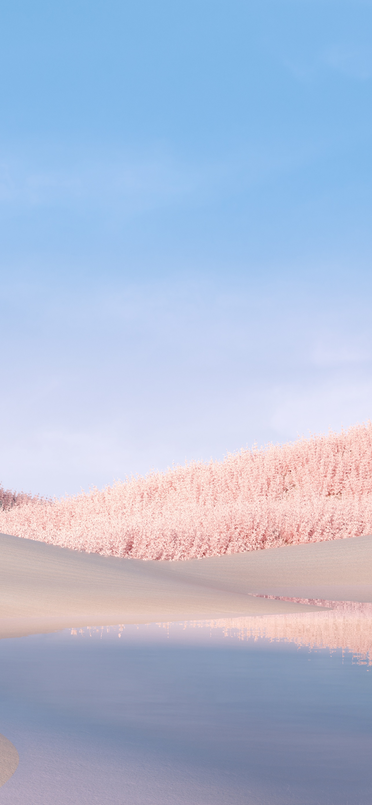 Landscape Wallpaper 4K, Blue sky