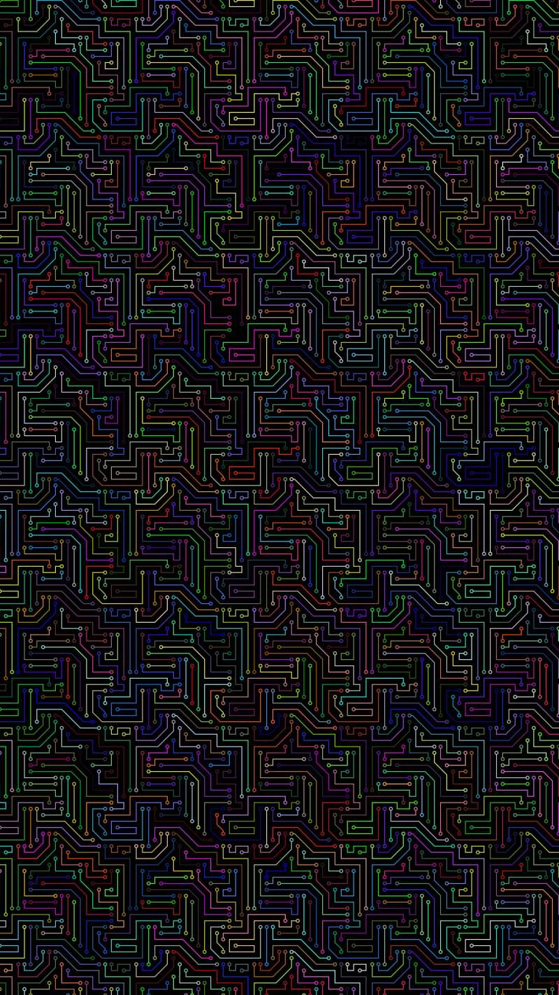 Circuit Board iPhone Wallpaper