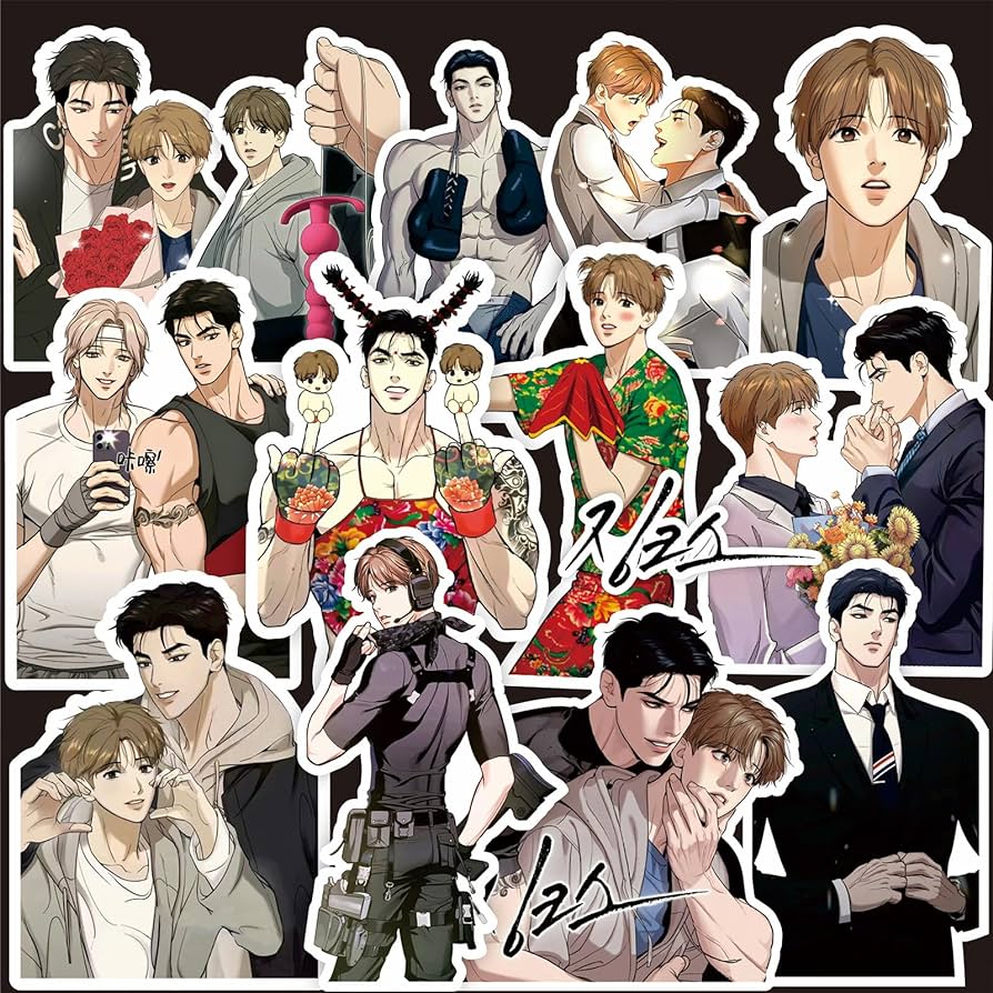65Pcs Korean Manwha Jinx Sticker