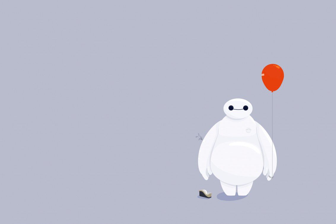 Minimalist desktop wallpaper, Cute