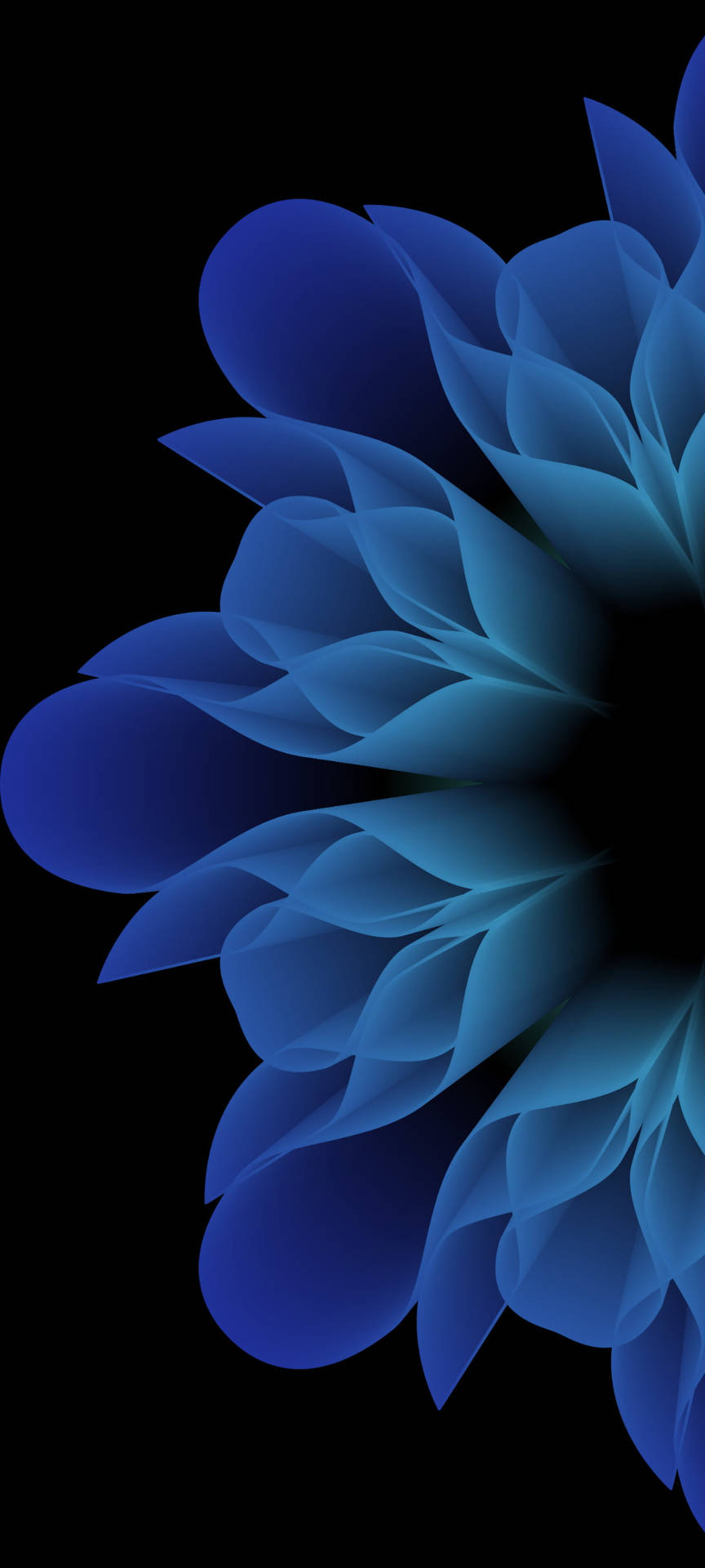 Download Opaque Blue Flower Original