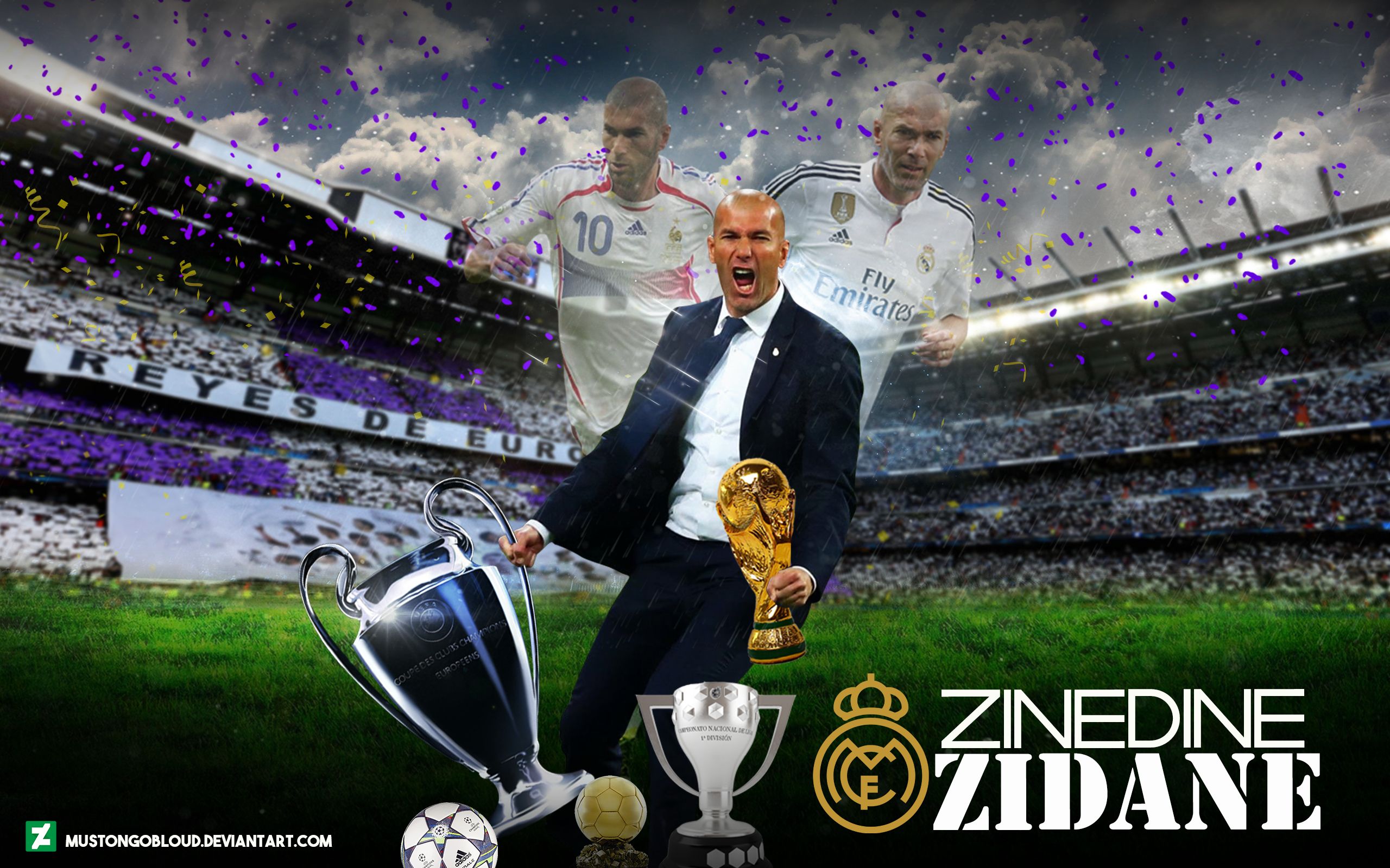 Download Zinedine Zidane wallpaper