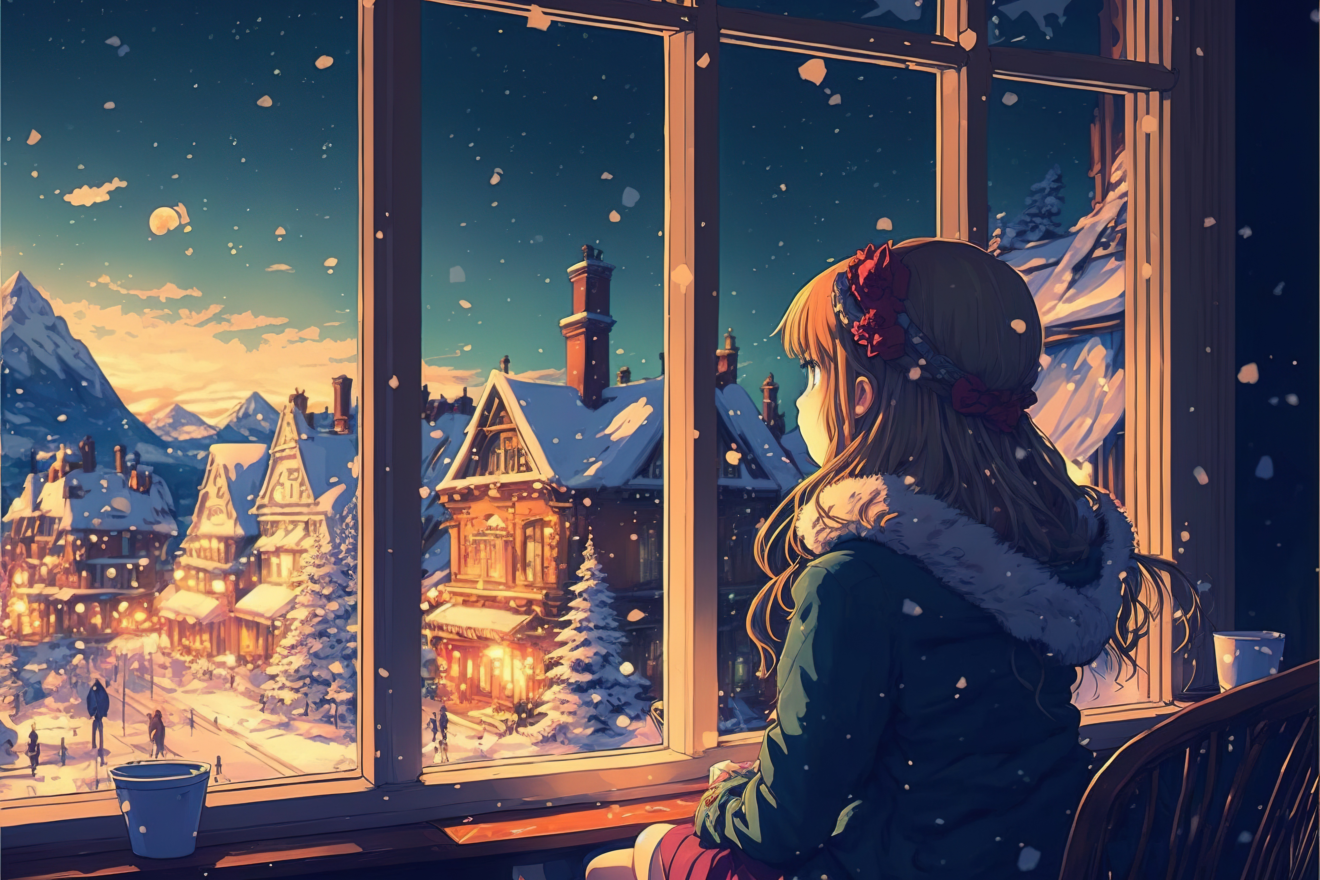 4k Winter Cartoon Wallpapers - Wallpaper Cave
