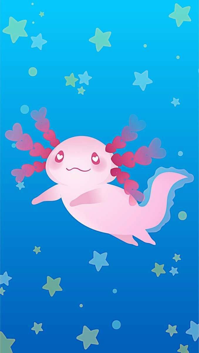 Axolotl Wallpaper. Animal wallpaper