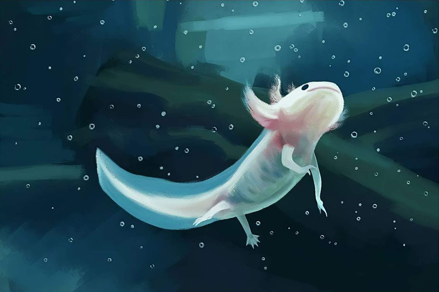 Home Decor Cute Axolotl Cute