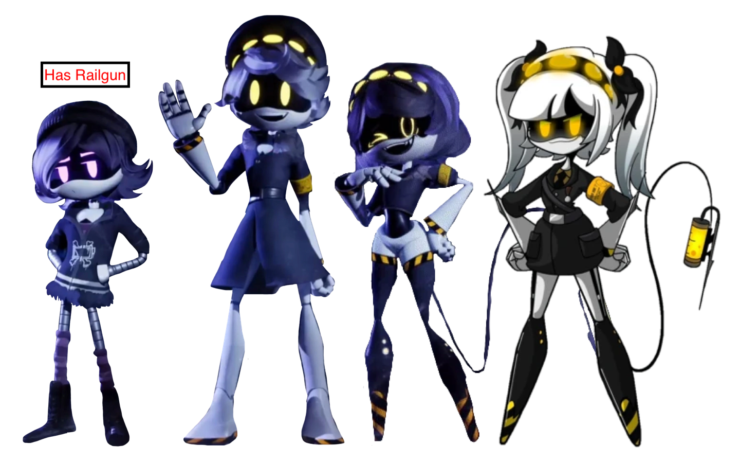 Rank them in order of most powerful to