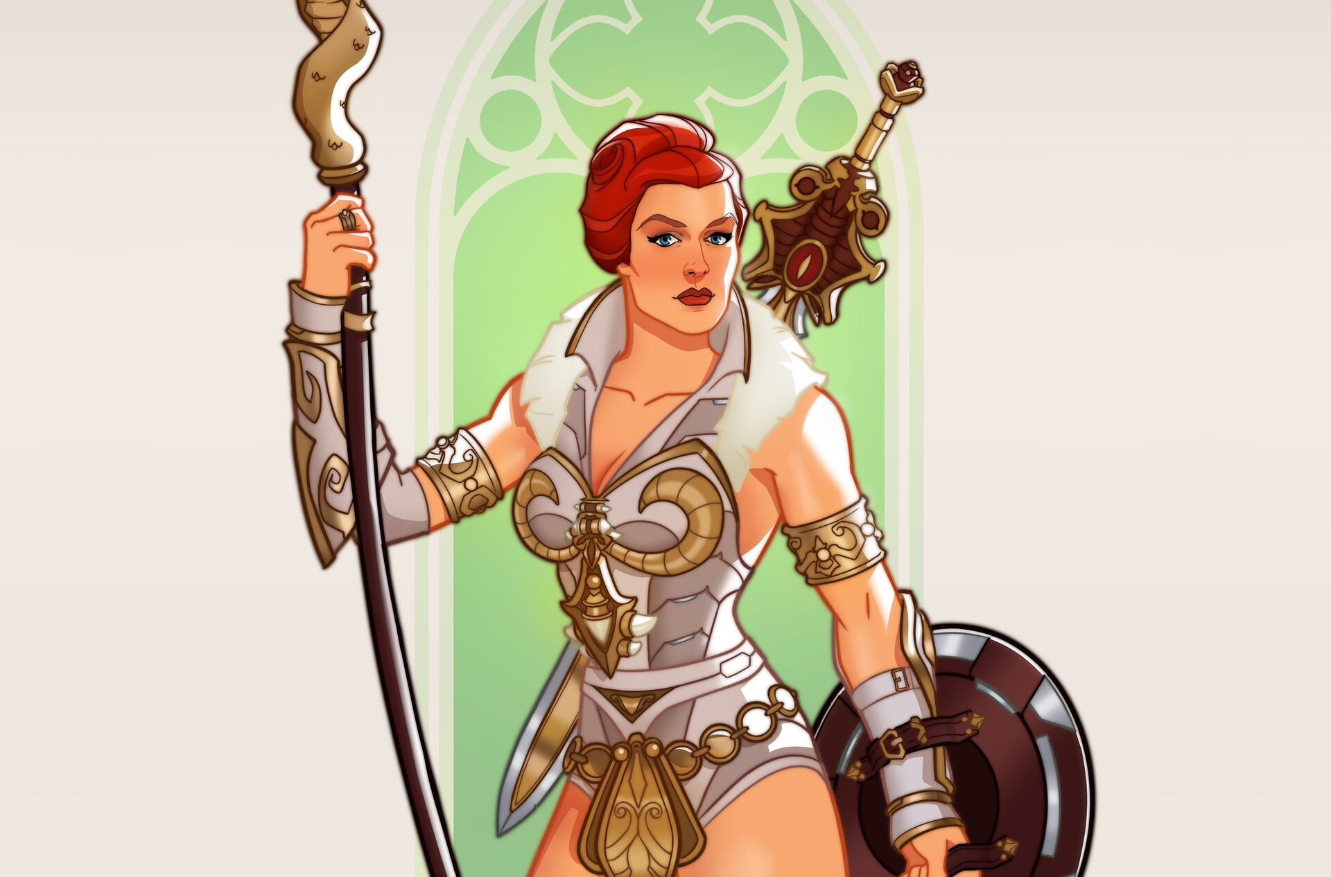 Teela: heroic warrior goddess