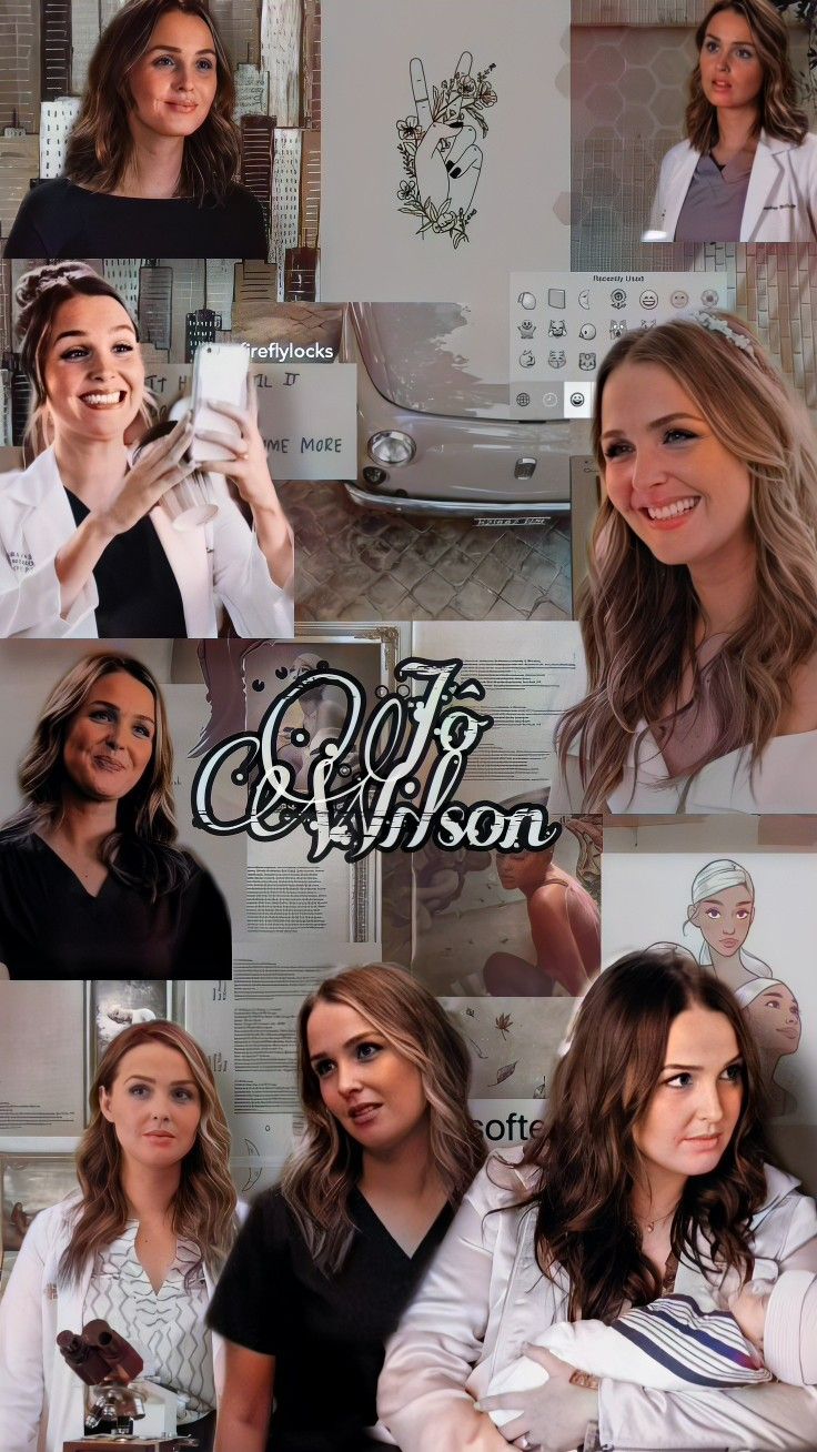 Wallpaper Jo Wilson. Grey's anatomy tv