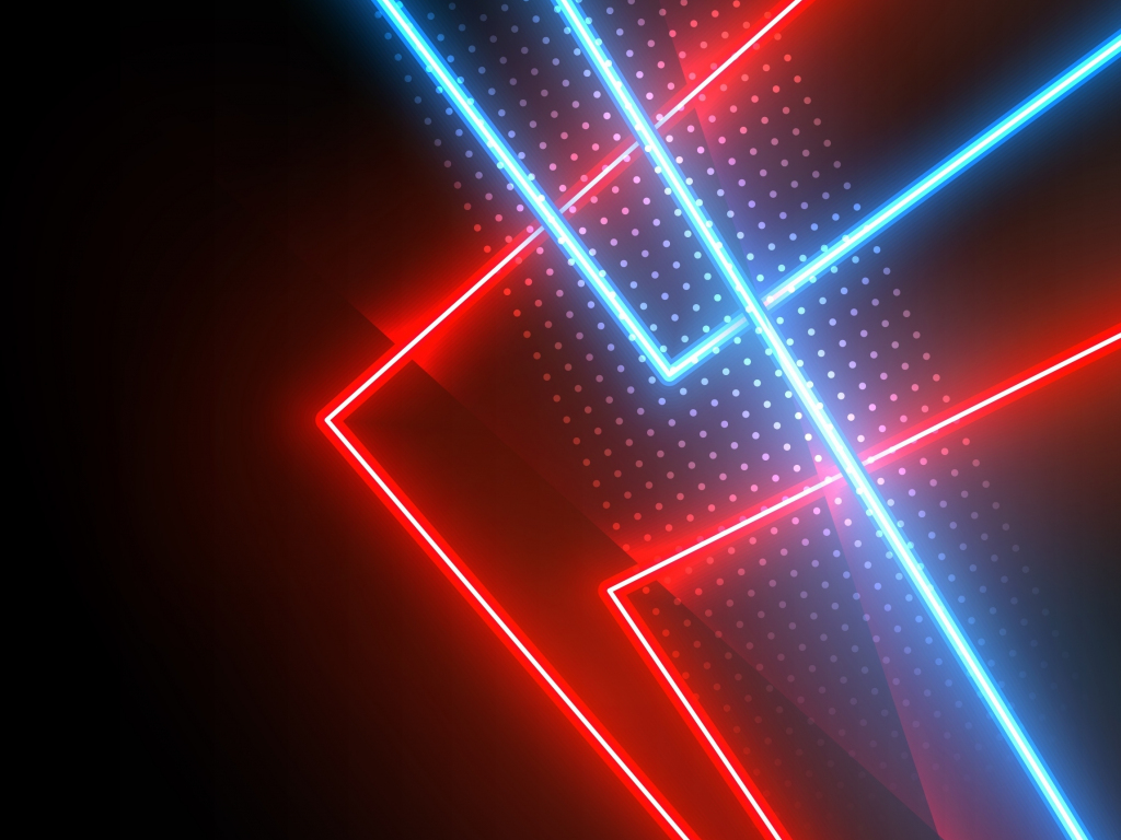 wallpaper 1024x768 shining lines