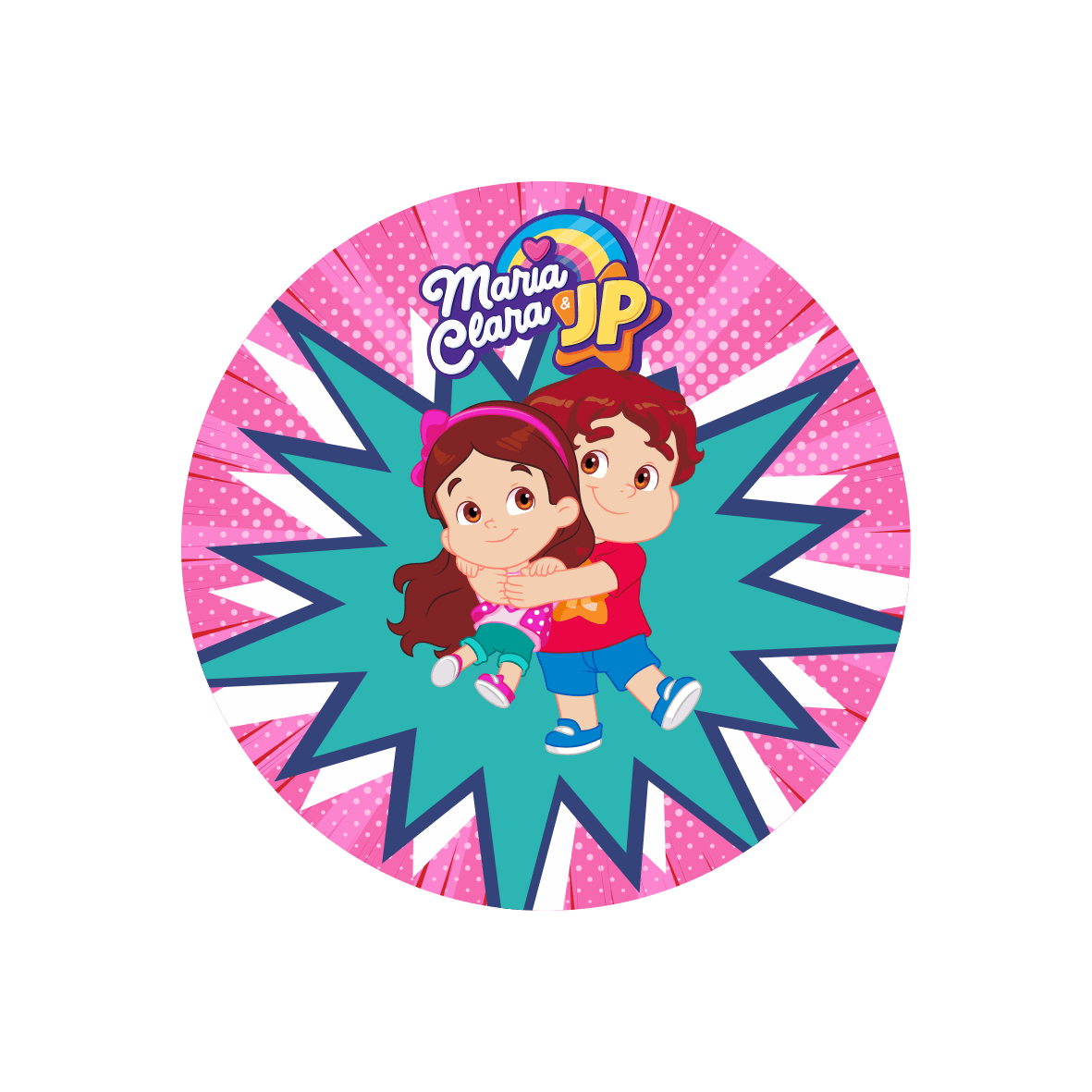 Painel Redondo Maria Clara E Jp