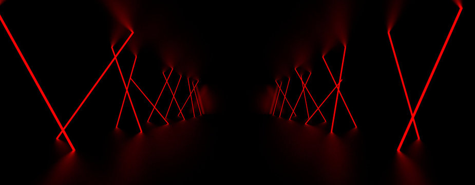 Red Laser Lights Image