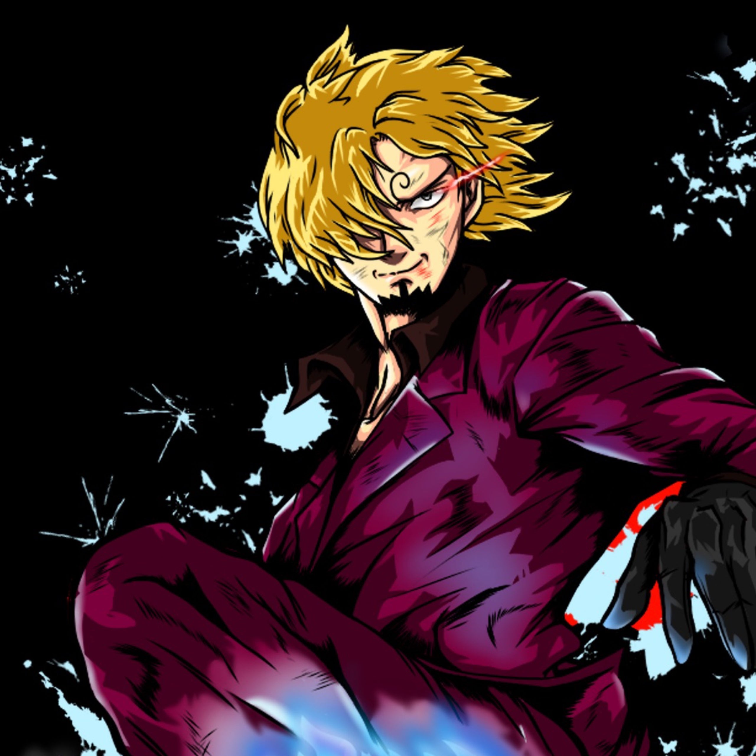 black leg sanji. Merc Da Artist