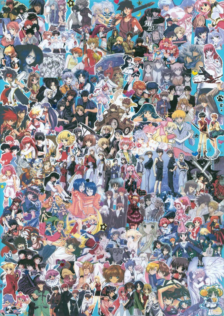 Anime Collage Wallpaper