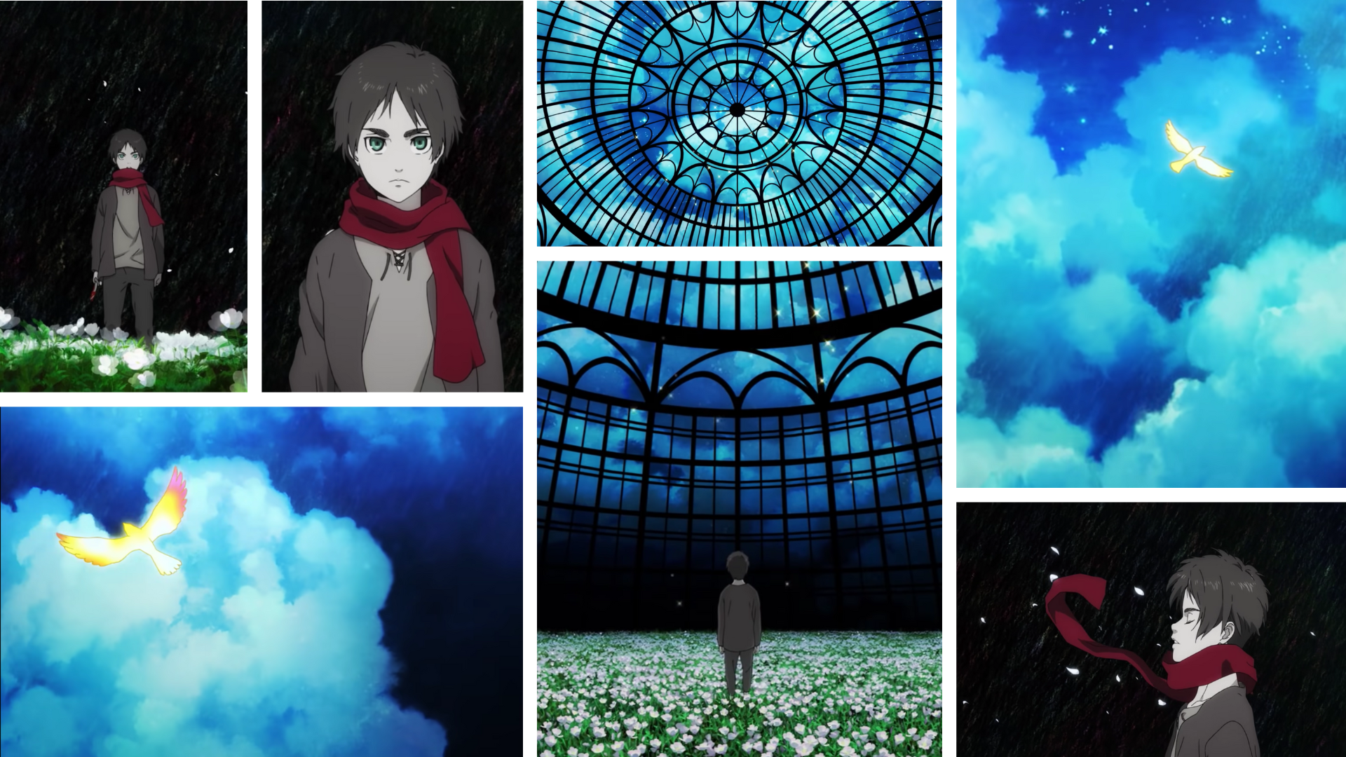 Made some collage wallpaper from