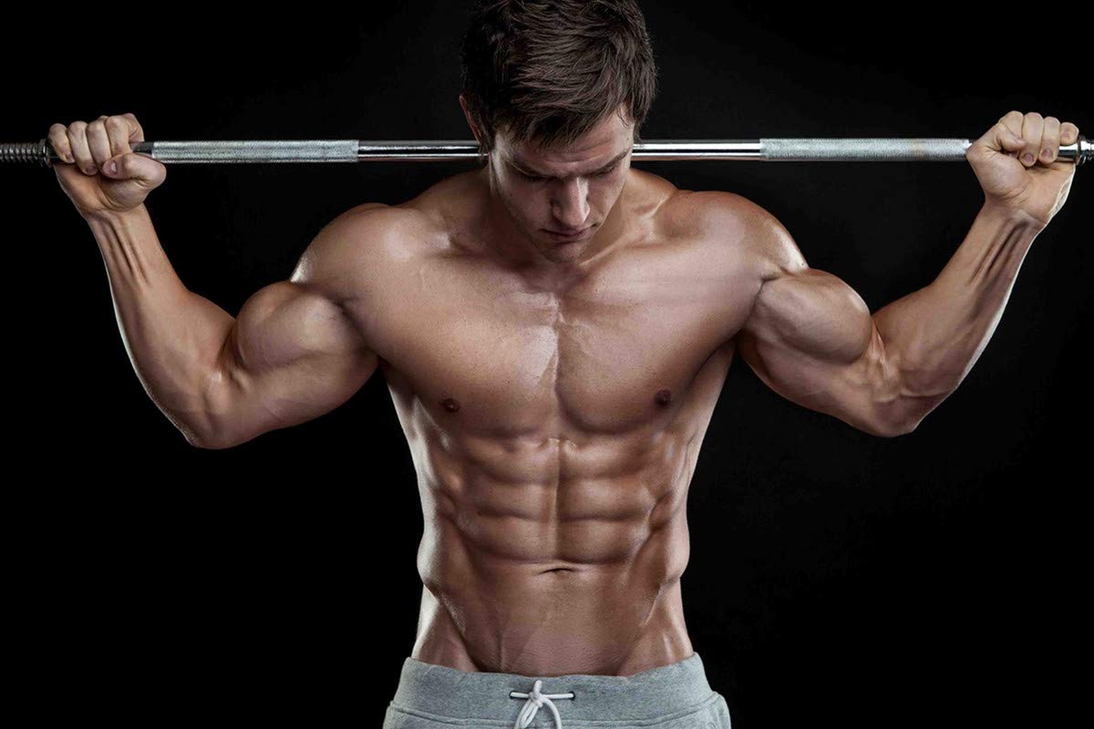 Wall Sticker. Gym Boy Poster