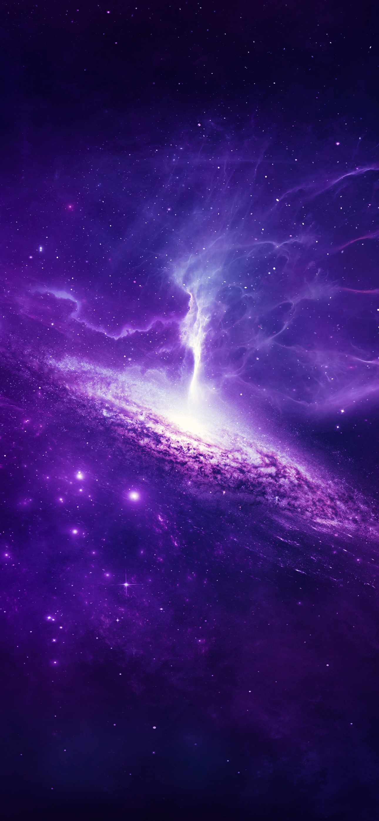 Universe Wallpaper 4K, Spiral, Nebula