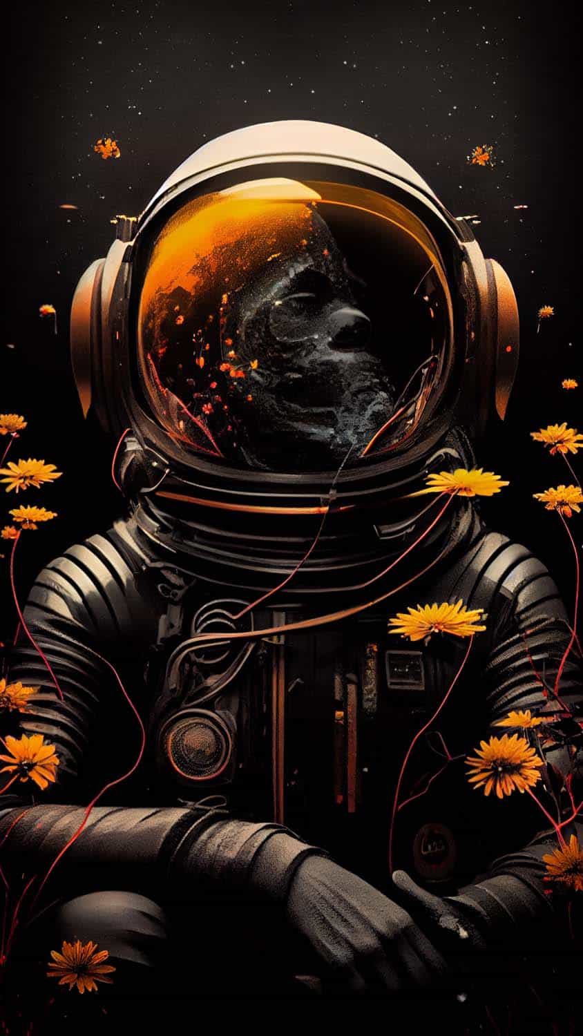 Astro Flora 4K iPhone Wallpaper HD