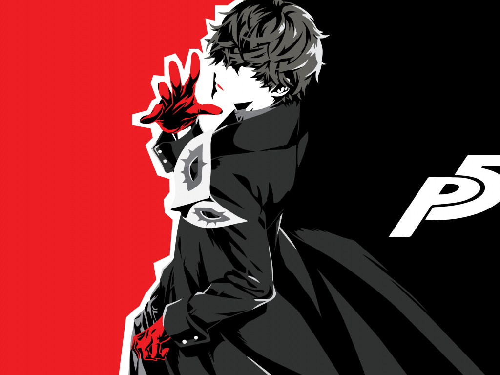 Wallpaper akira kurusu, protagonist
