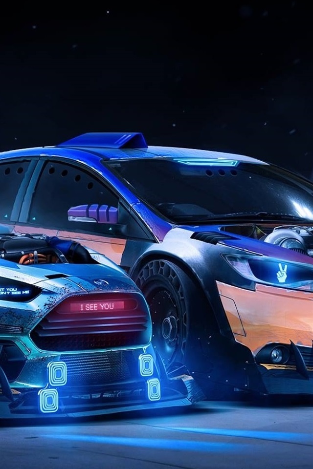Ford Focus RS 2015 Neon supercars