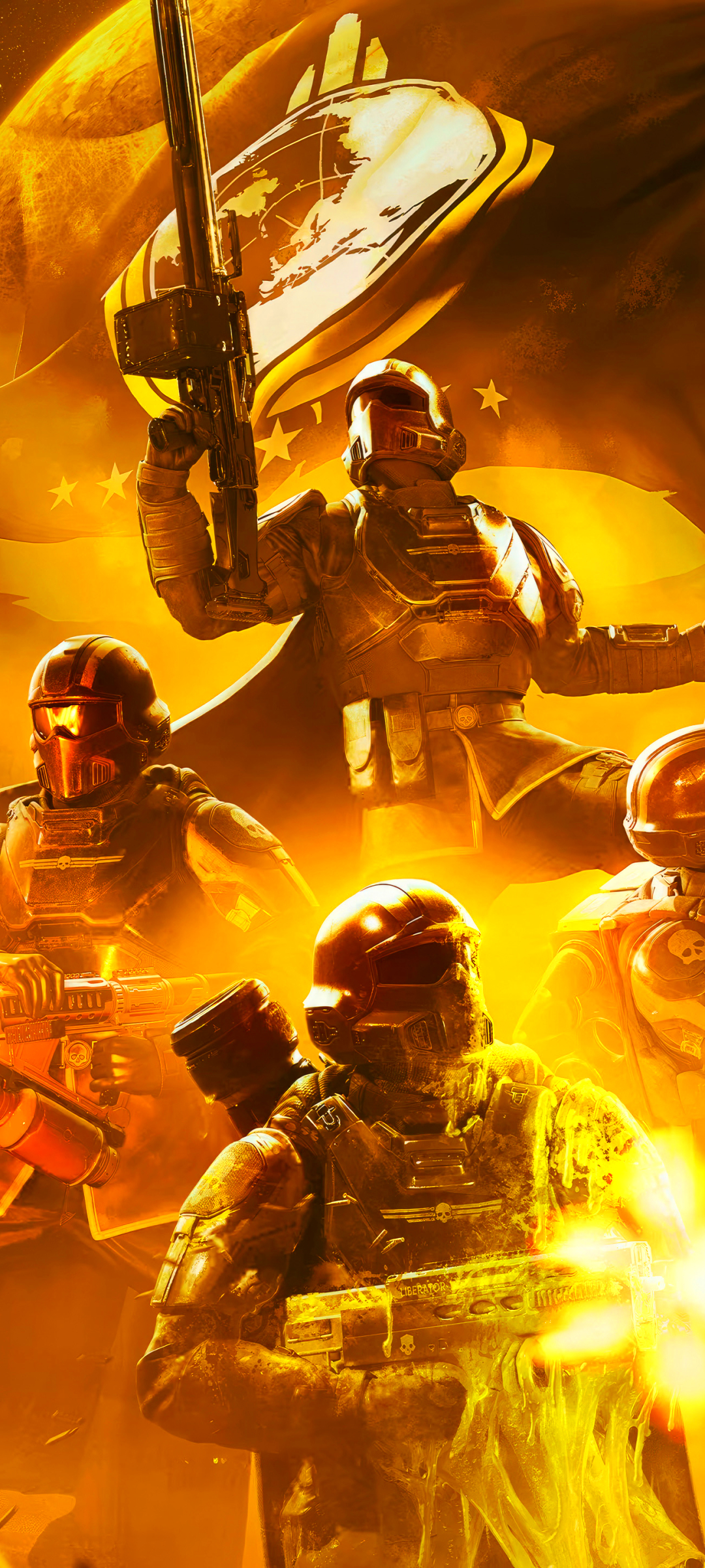 Helldivers 2 Phone Wallpaper