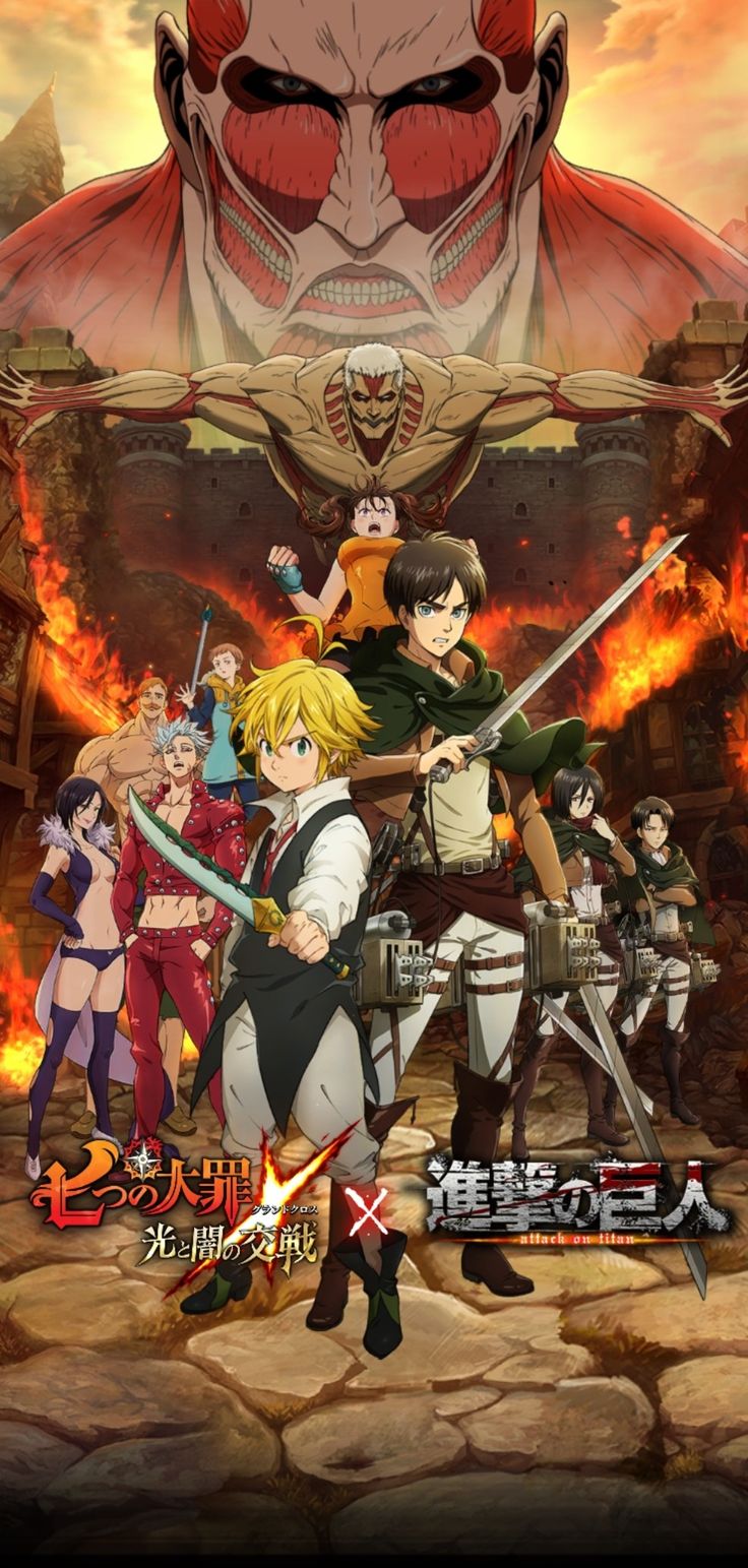 Wallpaper Nanatsu no Taizai X Attack