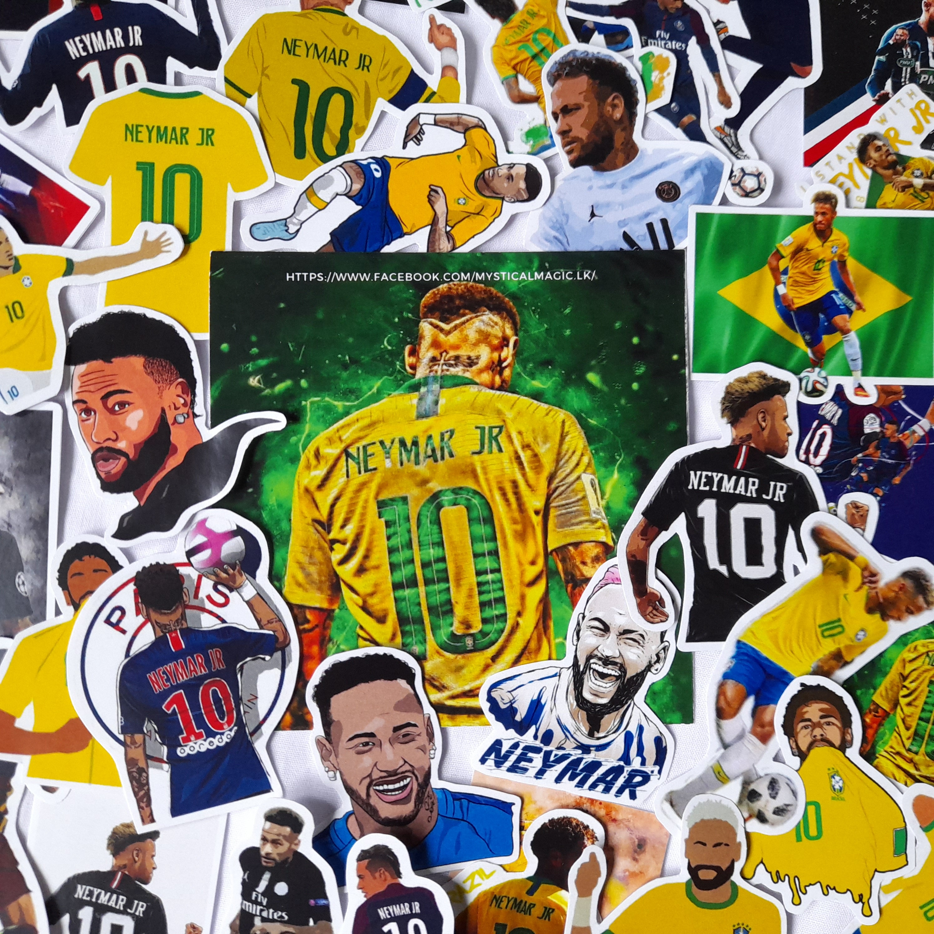 50pcs Neymar Jr La Liga Brazil