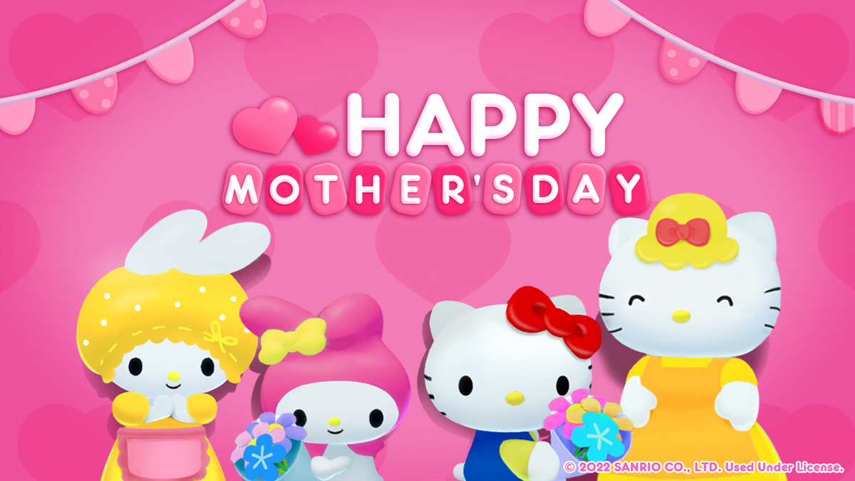 Mother's Day. My Hello Kitty Cafe
