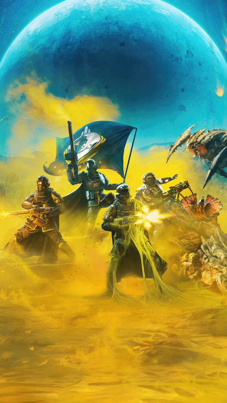 Helldivers 2 Game 5k iPhone 6