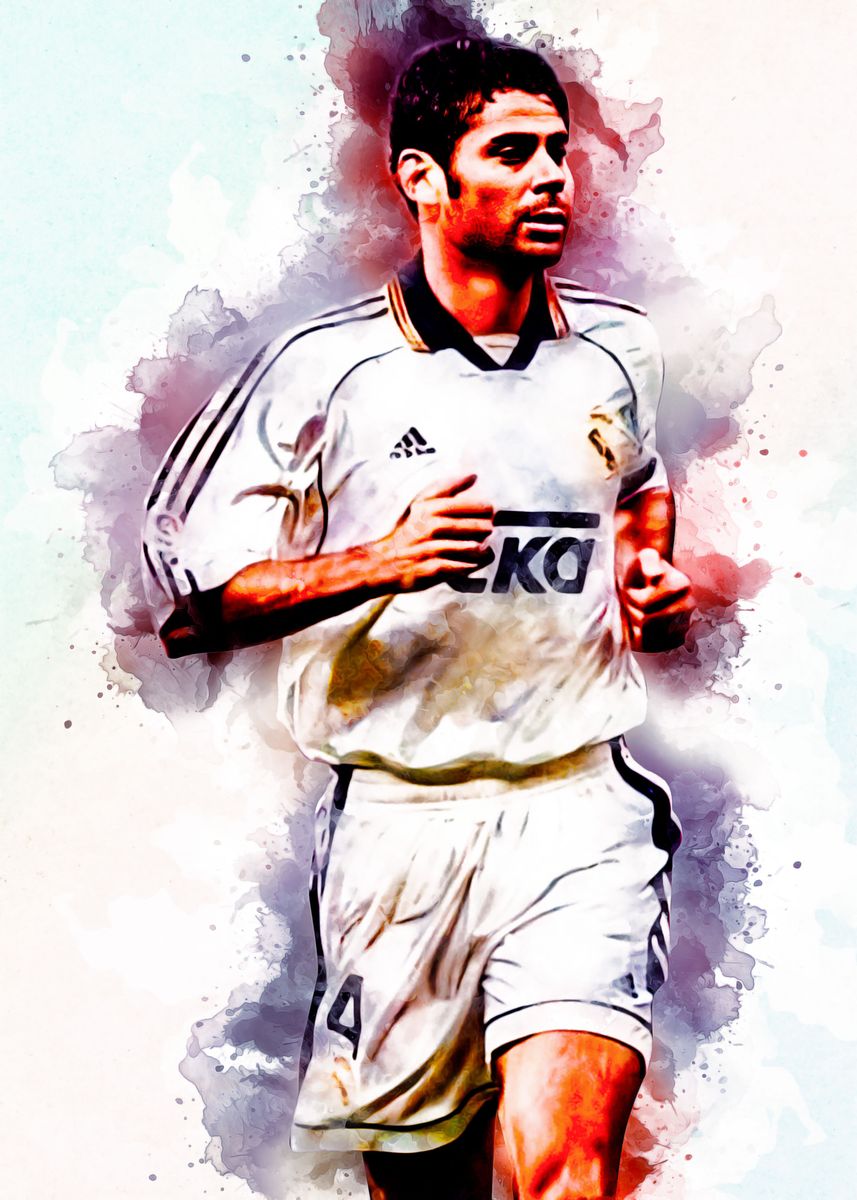 Fernando Hierro' Poster, picture, metal