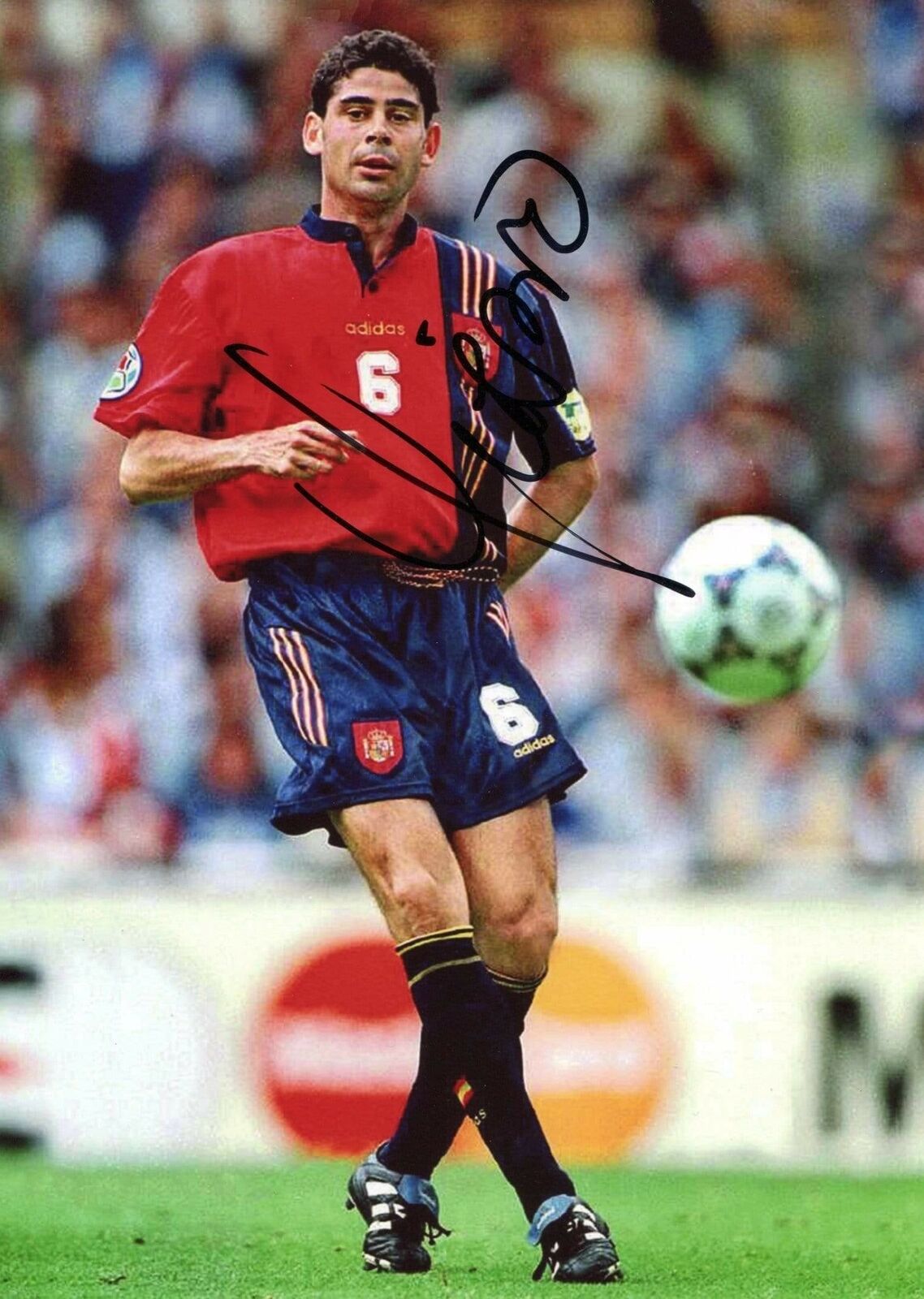 SOCCER Fernando Hierro SPANISH NATIONAL