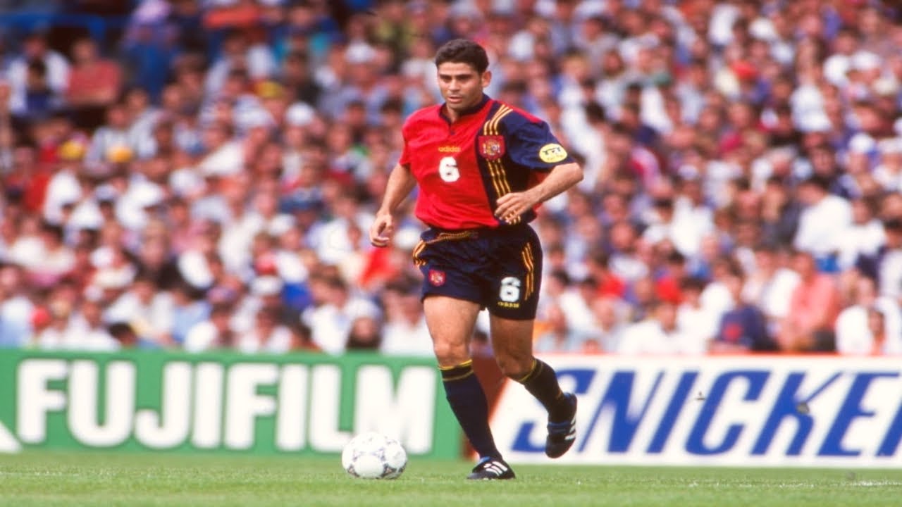 Fernando Hierro goals for Spain
