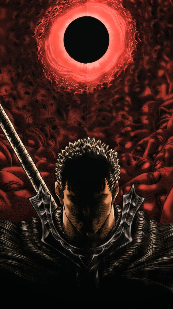Berserk, anime, dark, warrior wallpaper