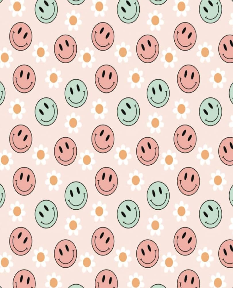 CUTE AESTHETIC SMILEY FACE COMPOSITION