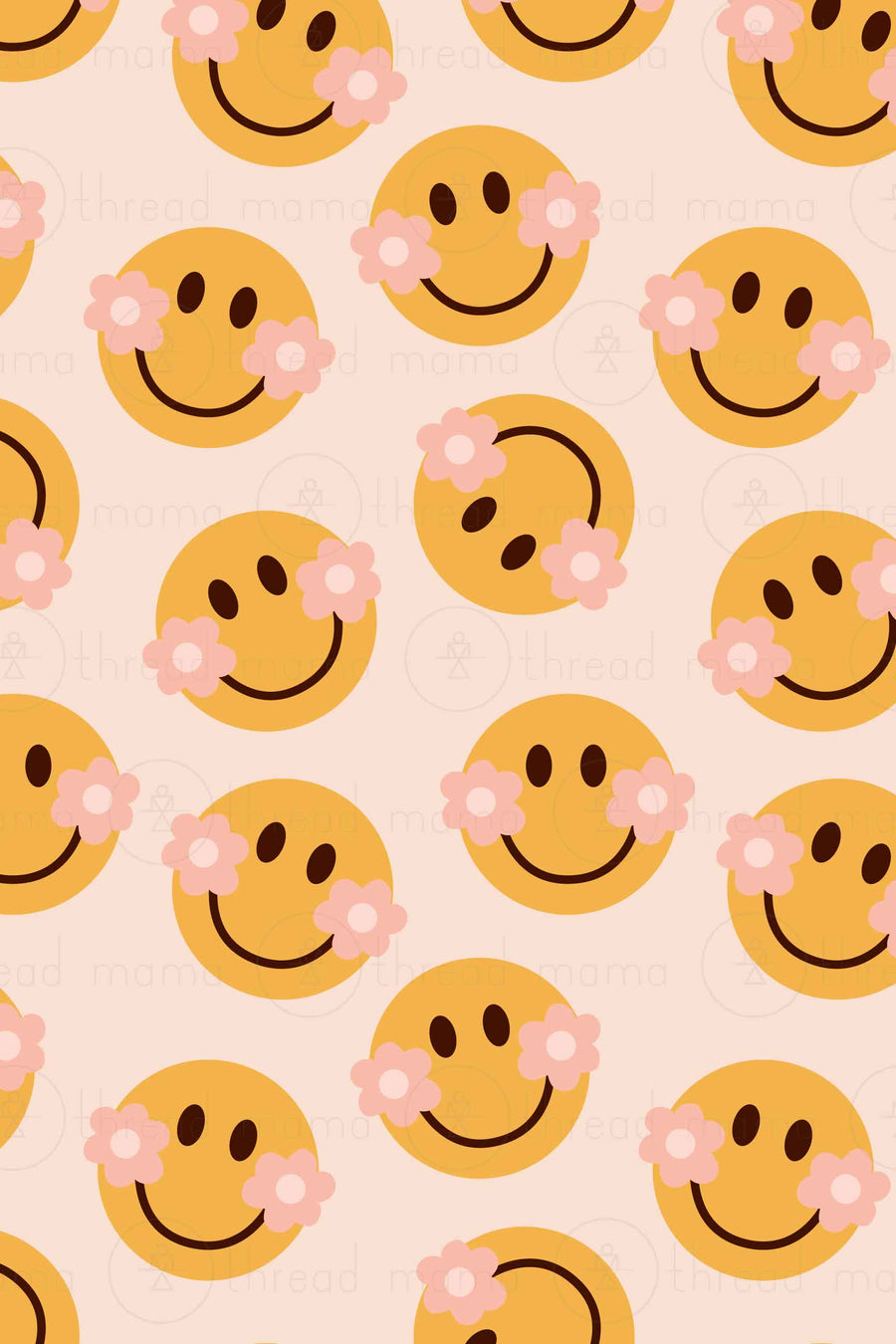 Background Pattern 73 Smiley Face