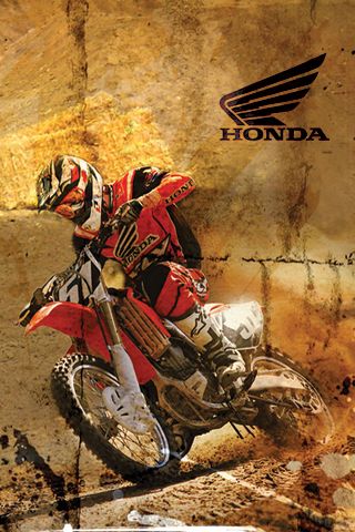 honda motocross wallpaper