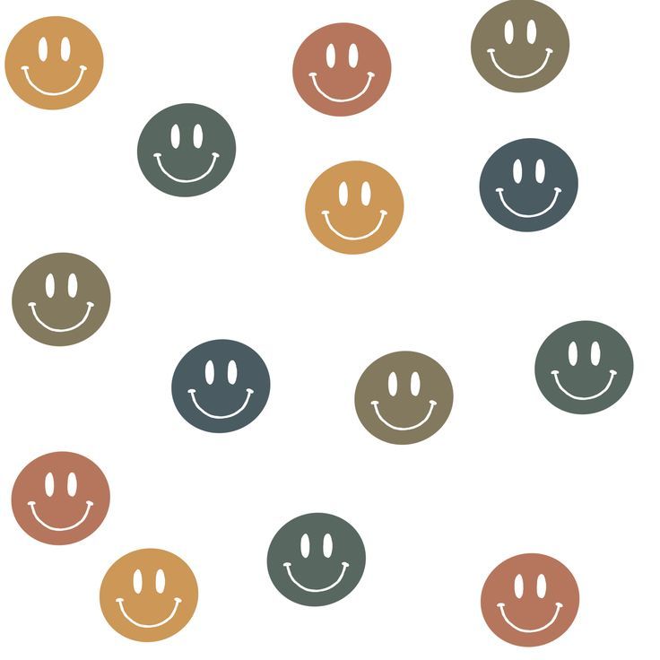 Retro smiley face wallpaper, Smiley face