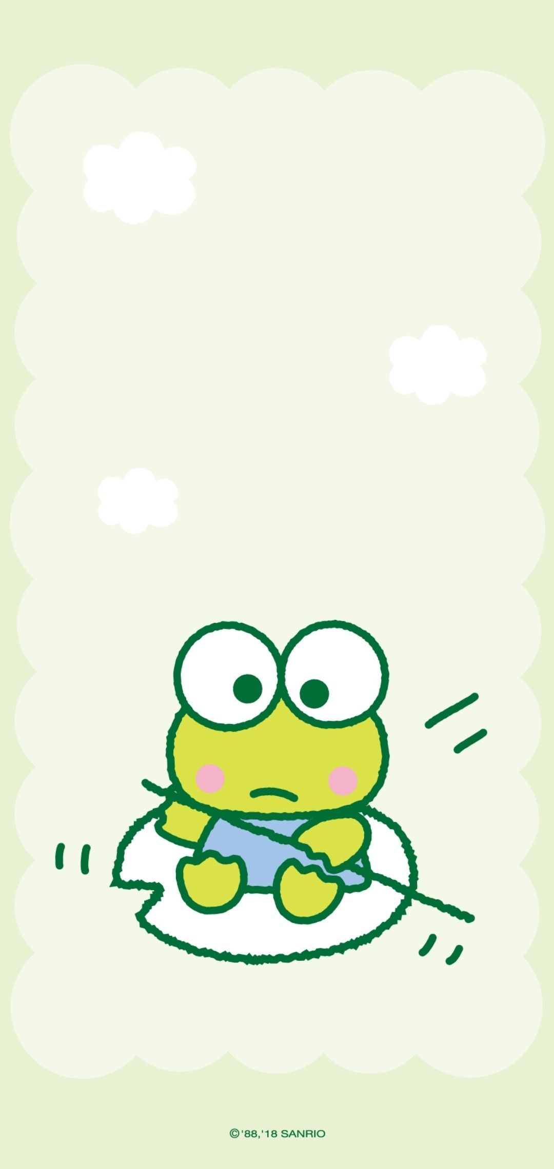 Hello kitty iphone wallpaper, Keroppi