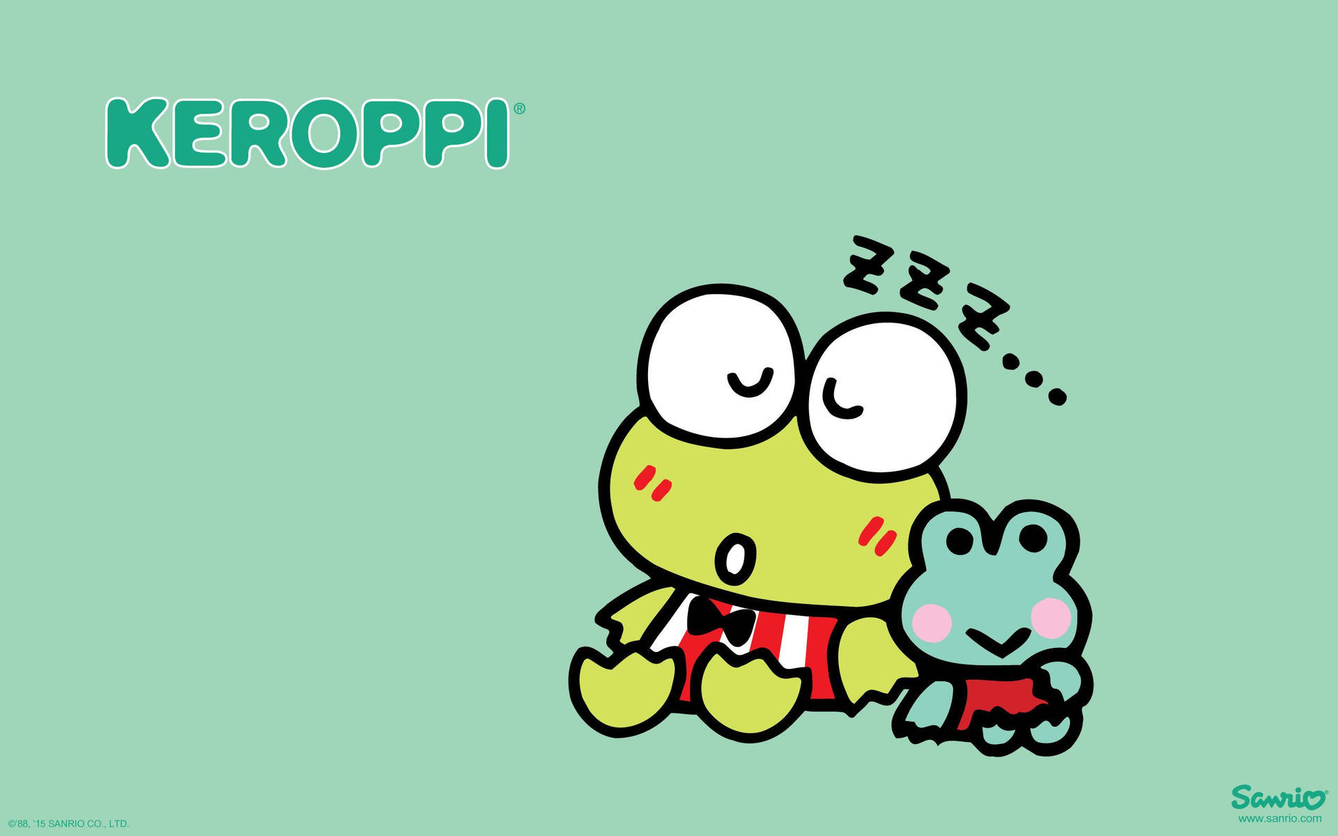 Download free Sleeping Keroppi