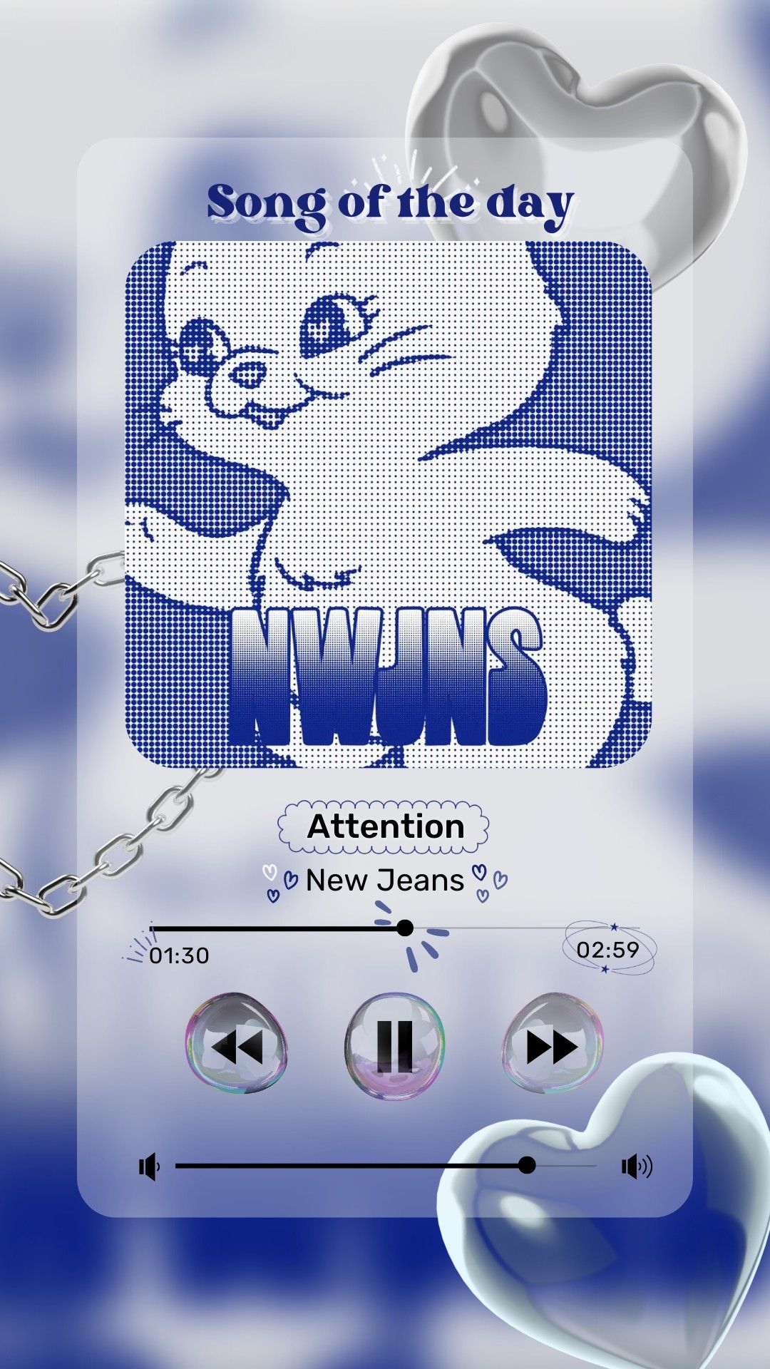 new jeans attention playlist aesthetic