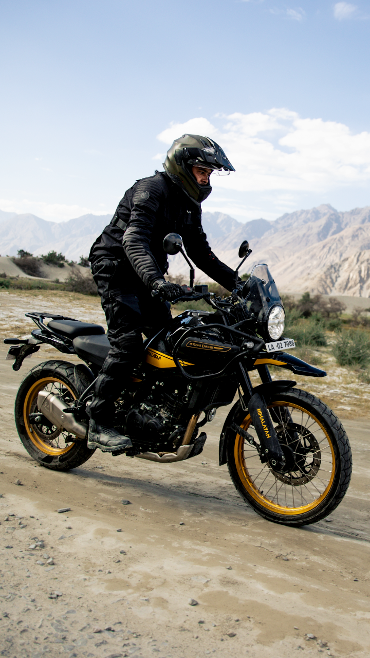 Royal Enfield Himalayan 450 detailed